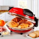 Ariete PizzajeRøda 0909 Elektrisk Pizzaovn 1200W Rød 30cm