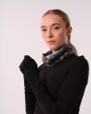 Levity Conquer Neck Warmer Green Print Reflective One Size
