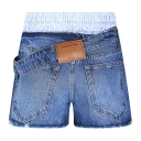 Alexander Wang Dame Shorts Blå W28,