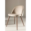 Venture Design Velvet spisestol Beige Beige
