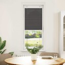  plisségardin sort 40x150 cm Stoff Bredde 39,4 Polyester