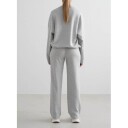 Aim'n   Sweatbukser Comfy Modal Wide Pants   Grå