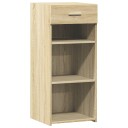  Skjenk sonoma eik 40x42,5x93 cm konstruert tre 8721102652172