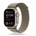 Apple Watch (42/44/SE/45/49mm) Tech-Protect Nylon Pro Klokkerem - Beige