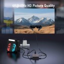 Lemorele LD48L USB-C Hub med 4K HDMI, PD-lading, USB og SD/TF-kortleser
