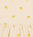 The New Tnstsmilla S_S Rib Dress Yellow 98