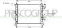 PRASCO RN025R006 Radiator motorkjøling