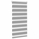 vidaXL Zebra Gardiner 80 x 150 cm Grå