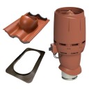 Røroshetta Takvifte Eco160p For Takmed Takstein 14°–37° Musteinsrød