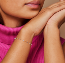 Enamel Copenhagen Lola Bold Bracelet Daisy Gullfarge 170 mm