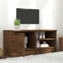 vidaXL TV-benk brun eik 80x35x36,5 cm konstruert tre