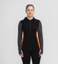 Aclima Warmwool Hoodsweater W/zip W's Corsair / Marengo S