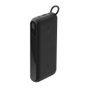 Belkin 20 000 mAh BoostCharge Powerbank med Skjerm Svart