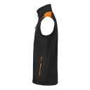 Printer Vest Softshell 2261083 Svart/Oransje 5XL