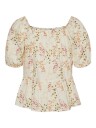 Vero Moda Girl Glow Natali Topp Pebble Glow (128 / 8 år)