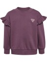 Hummel Collegegenser   hmlMini   Loose Frill   Black Plum   Hummel   5 år (110)   Collegegenser   Lilla