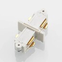 Lindby langsgående kontakt Linaro, hvit, 1-fase system