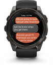 Garmin Fenix 8 AMOLED Sapphire 51mmCarbon Gray DLC TI/Black