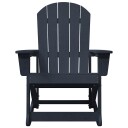  Adirondack Gyngestoler 2 pcs Marineblå 73.5 x 92 x 90 cm HDPE