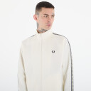 Fred Perry Contrast Tape Track Jkt Cream XL