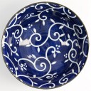 Tokyo design studio Blue Karakusa ramenskål, 1300 ml