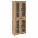  Høyskap Artisan Eik 69,5 x 34 x 180 cm Konstruert tre