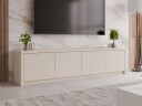 TV-benk NO_BRAND TV-benk SOLID 4D beige -