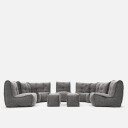 Mod 6 Lounge Max Modulsofa Luscious Gray