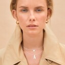 Jane Kønig Reflection Heart Halskjede 18 kt. Gullbelagt sølv RHN01-G-AW2000 - Dame - 925 sterling silver