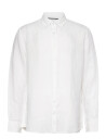 Sebago Linen Shirt - White - XXXL