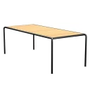 Houe AVANTI Spisebord 222x98 cm furu/sort