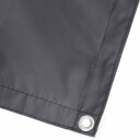 vidaXL Balkong privat skjerm 1,2 x 15 m Stoff med PU belegg Antrasitt