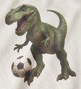 Name It Collegegenser   NmmVoto   Antique White/Dino Fotball   Name It   2 år (92)   Collegegenser Beige Hvit