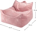 Wigiwama Saccosekk Pink Mousse