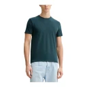 Calvin Klein Ss Slim Stretch Cotton Crewnk Te - Green - M