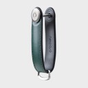Orbitkey Hybrid nøkkelorganisator i lær - Furugrønn