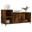 vidaXL TV-benk røkt eik 100x35x55 cm konstruert tre 8721012113527