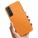 Samsung Galaxy S21 - Deksel/Mobildeksel Oransje Orange