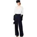 Weekend Max Mara Dame Bukser Blå 2XS,