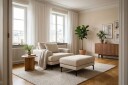 Menard Premium lenestol i chenille   Beige