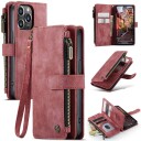 CaseMe C30 lommebokdeksel (iPhone 14 Pro) Brun