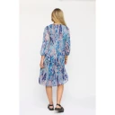 2 Biz Dame Kjoler Flerfarget L,