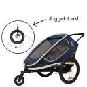 Hamax Multisportsvogn Outback 2 Seter inkl. Joggekit Navy