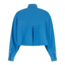 Versace Dame Bluser & Skjorter Blå S,