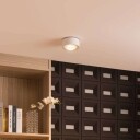 Arcchio Atreus LED-taklampe, linse, 1 lk, stiv
