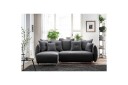 Puffin Sovesofa med divan 3 seter   Antrasitt