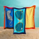 Jonathan Adler Leopard strandhåndkle 101x177 cm
