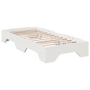  Sengeramme uten madrass stablebare hvit 80x200 cm heltre 8721158636805