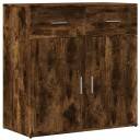  Skjenk røkt eik 79x38x80 cm konstruert tre