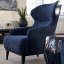 Toulouse lenestol simply deep blue